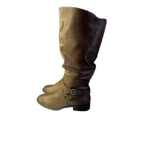 White Mountain Leto Brown Slouch Riding Boot NEW 8.5
